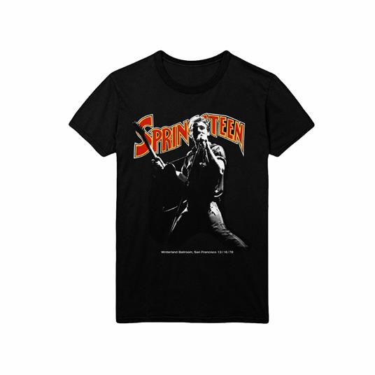 Bruce Springsteen: Winterland Ballroom Singing (T-Shirt Unisex Tg. S)