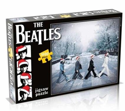 Beatles (The): Christmas Abbey Road (1000 Piece Jigsaw Puzzle) Puz