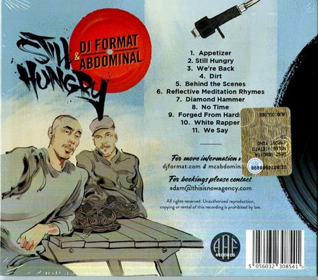 Still Hungry - CD Audio di DJ Format,Abdominal - 2