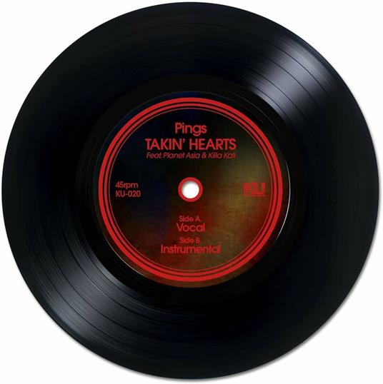 Taking Hearts - Vinile 7'' di Pings