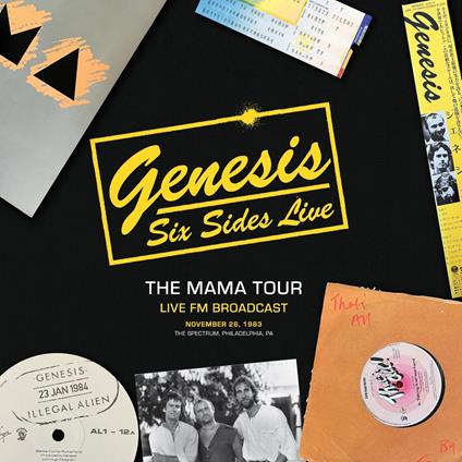 Six Sides Live, Vol. III:  The Complete Mama Tour 1983 Broadcast (Yellow Vinyl) (3 Lp) - Vinile LP di Genesis
