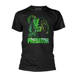 T-Shirt Unisex Tg. M. Predator: Green Linear