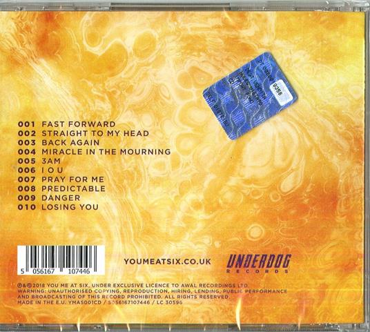 VI - CD Audio di You Me at Six - 2