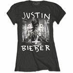 T-Shirt Donna Tg. 2XL Justin Bieber. Purpose Logo Black