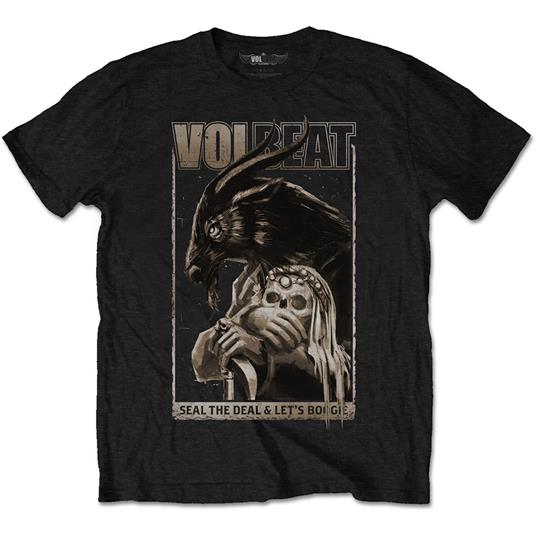 T-Shirt Unisex Tg. S. Volbeat Boogie Goat