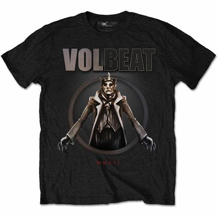 T-Shirt Unisex Tg. M. Volbeat King Of The Beast