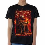 T-Shirt Unisex Tg. XL Slayer. Goat Skull