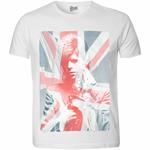 David Bowie. Union Jack & Sax (Sublimation Print) (T-Shirt Donna Tg. XL)
