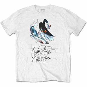 Idee regalo T-Shirt Unisex Tg. L Pink Floyd. The Wall Teacher Rock Off