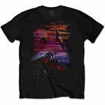 T-Shirt Unisex Tg. S Pink Floyd. The Wall Flag & Hammers