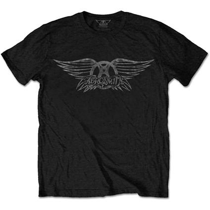 T-Shirt Unisex Tg. M Aerosmith. Vintage Logo