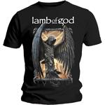 T-Shirt Unisex Tg. XL Lamb Of God. Winged Death