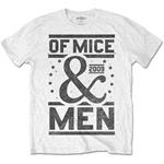 T-Shirt Unisex Tg. L Of Mice & Men. Centennial