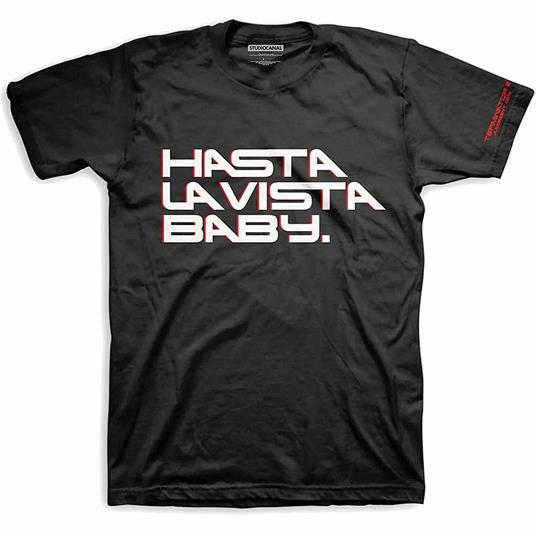 T-Shirt Unisex Tg. S. Studiocanal: Hasta La Vista Baby