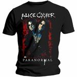 T-Shirt Unisex Tg. M Alice Cooper. Paranormal Splatter