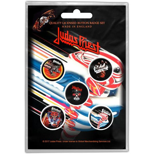 Badge Pack Judas Priest. Turbo