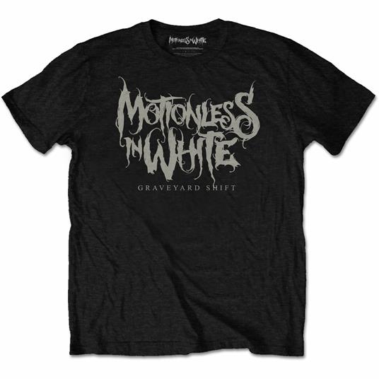 T-Shirt Unisex Tg. XL Motionless In White. Graveyard Shift