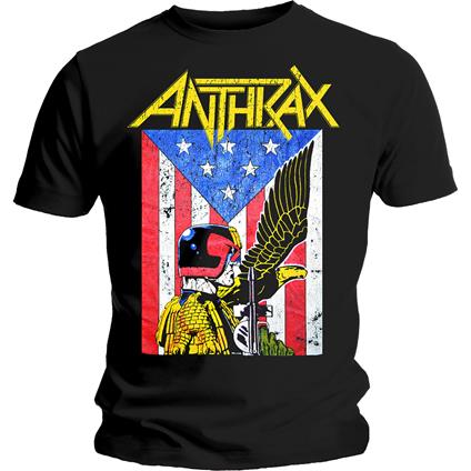T-Shirt Unisex Tg. M Anthrax. Dread Eagle