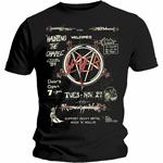 T-Shirt Unisex Tg. S Slayer. Haunting 84 Flier