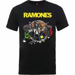 T-Shirt Unisex Tg. L Ramones. Road To Ruin