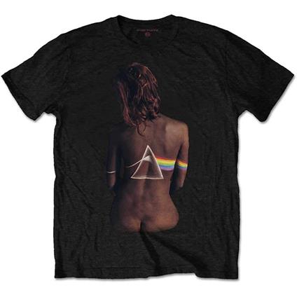 T-Shirt Unisex Tg. L. Pink Floyd: Ebony