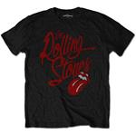 T-Shirt Unisex Tg. 2XL. Rolling Stones Script Logo Soft-Hand Inks