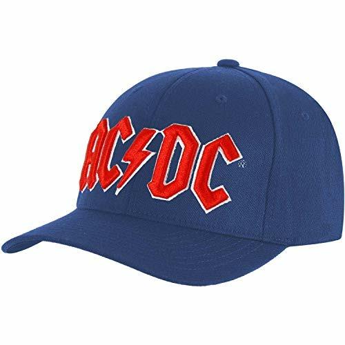 Cappellino Ac/Dc - Baseball Red Logo Mid Blue