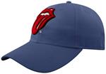 Cappellino Rolling Stones - Baseball Classic Tongue Denim Blue