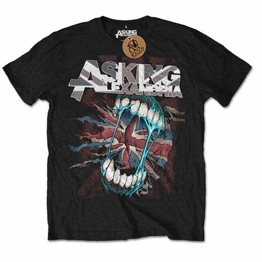 Asking Alexandria Men'S Tee: Flag Eater Retail Pack Xx-Large