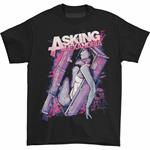 Asking Alexandria Men'S Tee: Coffin Girl Retail Pack Large
