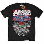 Asking Alexandria Men'S Tee: Flagdana Retail Pack X-Large