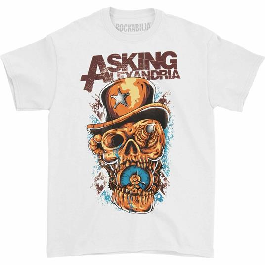 Asking Alexandria Men'S Tee: Stop The Time Retail Pack Xx-Large
