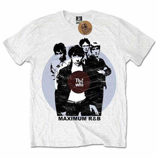 The Who Men'S Tee: Maximum R&B Retail Pack Small