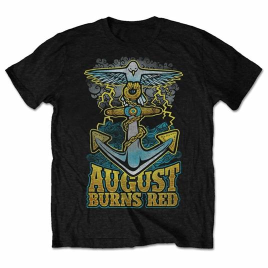 August Burns Red Men'S Tee: Dove Anchor Retail Pack X-Large