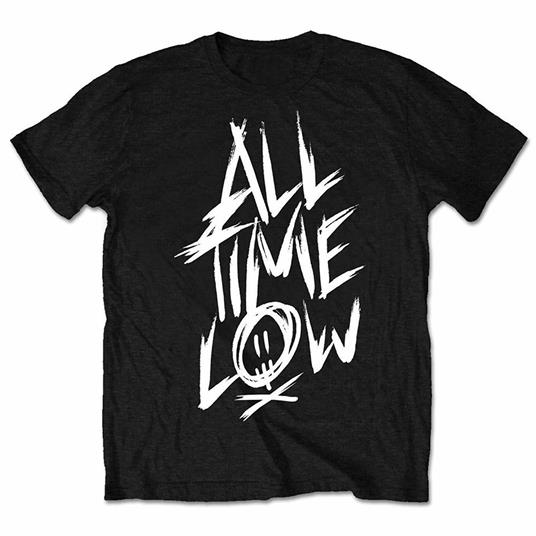All Time Low Men'S Tee: Scratch Retail Pack Large