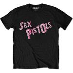 T-Shirt Unisex Tg. S Sex Pistols. Multi-Logo