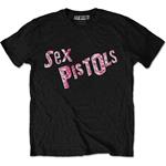 T-Shirt Unisex Tg. L Sex Pistols. Multi-Logo
