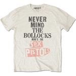 T-Shirt Unisex Tg. L Sex Pistols. Bollocks Distressed