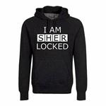 Felpa Con Cappuccio Unisex Tg. 2XL. Sherlock: I Am Sherlocked