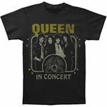 T-Shirt Unisex Queen. In Concert. Taglia L