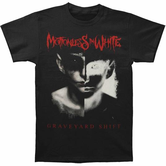 T-Shirt Unisex Motionless In White. Split Screen. Taglia 2XL