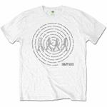 T-Shirt Unisex Tg. S  Beatles. Abbey Road Songs Swirl White