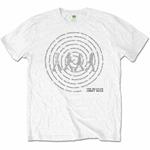 T-Shirt Unisex Tg. L  Beatles. Abbey Road Songs Swirl White