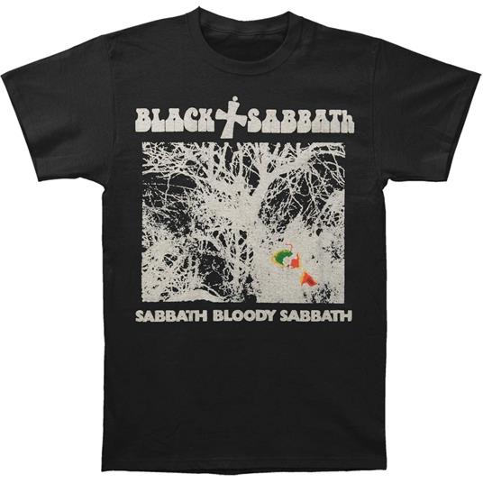T-Shirt Unisex Tg. L Black Sabbath. Sabbath Bloody Sabbath Vintage