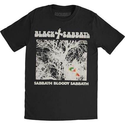 T-Shirt Unisex Tg. 2XL Black Sabbath. Sabbath Bloody Sabbath Vintage