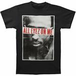 Large Tupac Men'S Tee: All Eyez