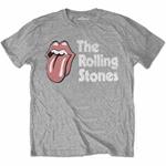 The Rolling Stones Men'S Tee: Scratched Logo Medium