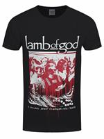 T-Shirt Unisex Lamb Of God. Enough Is Enough. Taglia S