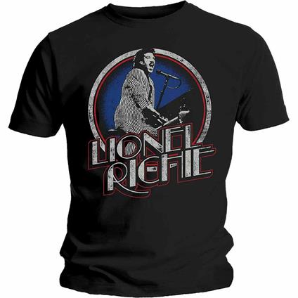 T-Shirt Unisex Lionel Richie. Live. Taglia S