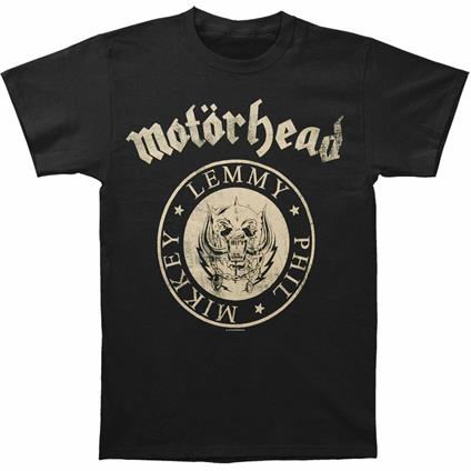 T-Shirt Unisex Motorhead. Undercover Seal Newsprint. Taglia XL